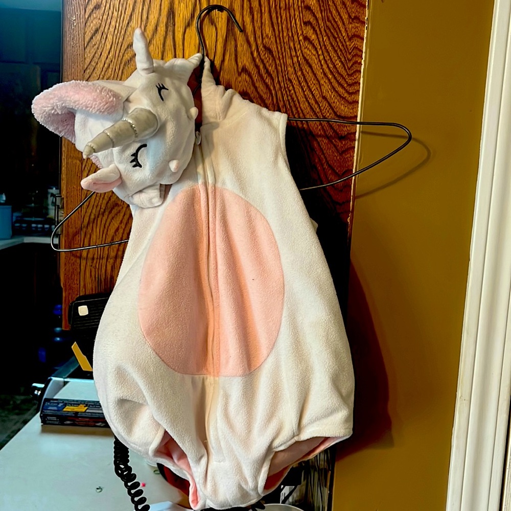 Unicorn Halloween costume used not abused